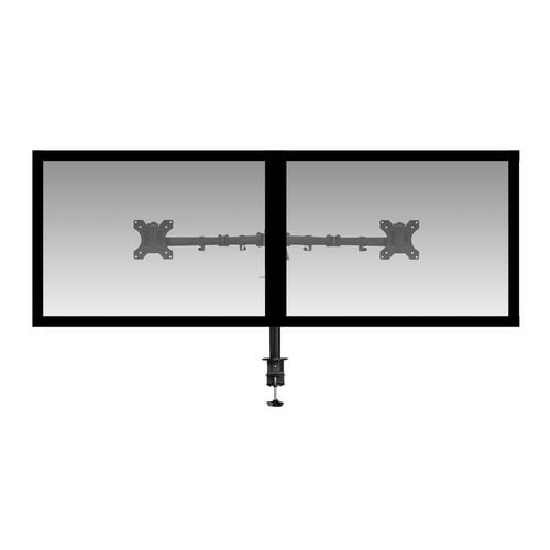 ACT AC8302 flat panel bureau steun 81,3 cm (32") Klem/doorvoer Zwart