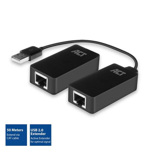 ACT AC6063 USB Extender set over UTP, tot 50 meter