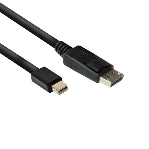Ewent EW9865 DisplayPort kabel 2 m Mini DisplayPort Zwart Ewent EW9865 DisplayPort kabel 2 m Mini DisplayPort Zwart