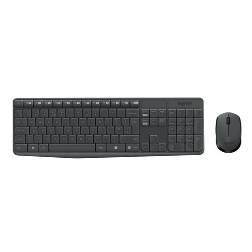 Logitech MK235 | Draadloze Muis en Toetsenbordcombo | QWERTY Logitech MK235 | Draadloze Muis en Toetsenbordcombo | QWERTY