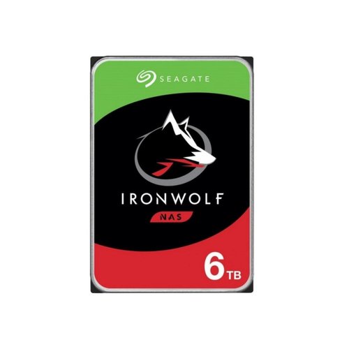Seagate IronWolf ST6000VN001 interne harde schijf 3.5" 6000 GB SATA III Seagate IronWolf ST6000VN001 interne harde schijf 3.5" 6000 GB SATA III