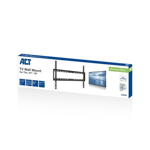 ACT AC8352 tv-bevestiging 177,8 cm (70") Zwart