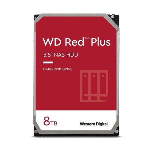 Western Digital Red Plus 3.5" 8000 GB SATA III Western Digital Red Plus 3.5" 8000 GB SATA III