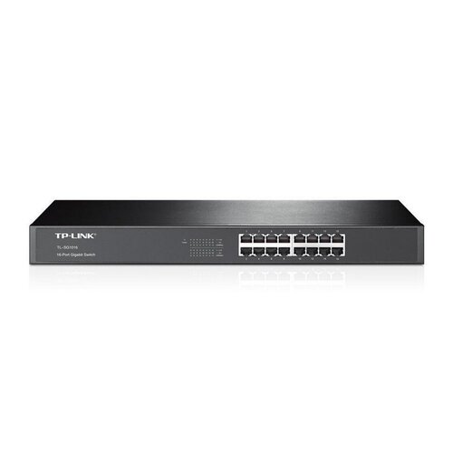 TP-Link TP-LINK TL-SG1016 Managed L2 Gigabit Ethernet (10/100/1000) Zwart TP-Link TP-LINK TL-SG1016 Managed L2 Gigabit Ethernet (10/100/1000) Zwart