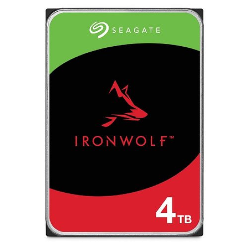Seagate IronWolf ST4000VN006 interne harde schijf 3.5" 4000 GB SATA III Seagate IronWolf ST4000VN006 interne harde schijf 3.5" 4000 GB SATA III