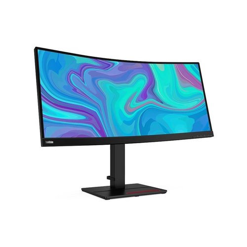 Lenovo ThinkVision T34w-20 86,4 cm (34") 3440 x 1440 Pixels UltraWide Quad HD LCD Zwart Lenovo ThinkVision T34w-20 86,4 cm (34") 3440 x 1440 Pixels UltraWide Quad HD LCD Zwart