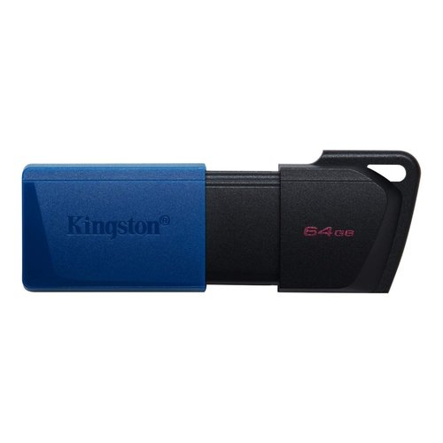Kingston Technology DataTraveler Exodia M USB flash drive 64 GB USB Type-A 3.2 Gen 1 (3.1 Gen 1) Zwart, Blauw Kingston Technology DataTraveler Exodia M USB flash drive 64 GB USB Type-A 3.2 Gen 1 (3.1 Gen 1) Zwart, Blauw