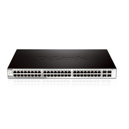 D-LINK D-Link DGS-1210-52 netwerk-switch Managed L2 Gigabit Ethernet (10/100/1000) 1U Zwart D-LINK D-Link DGS-1210-52 netwerk-switch Managed L2 Gigabit Ethernet (10/100/1000) 1U Zwart