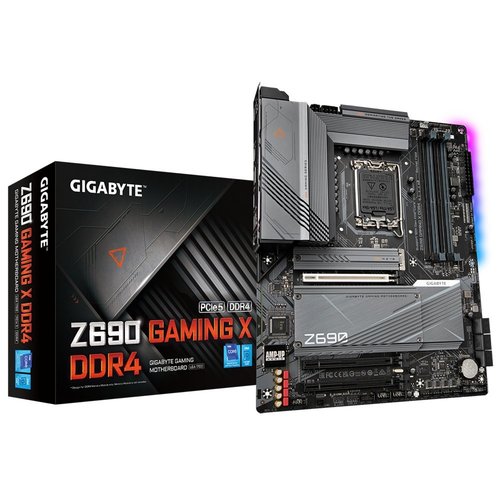 Gigabyte Z690 GAMING X DDR4 (rev. 1.0) Intel Z690 LGA 1700 ATX Gigabyte Z690 GAMING X DDR4 (rev. 1.0) Intel Z690 LGA 1700 ATX