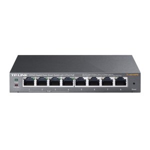 TP-Link TL-SG108PE | 8-Poorts Gigabit Easy Smart Switch | 4x PoE+ | Managed TP-Link TL-SG108PE | 8-Poorts Gigabit Easy Smart Switch | 4x PoE+ | Managed