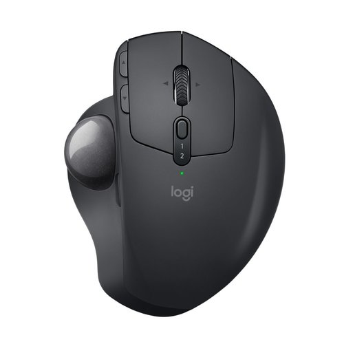 Logitech MX Ergo muis Rechtshandig RF draadloos + Bluetooth Trackball 440 DPI Logitech MX Ergo muis Rechtshandig RF draadloos + Bluetooth Trackball 440 DPI