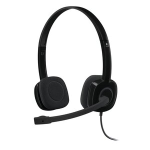 Logitech H151 | Bedrade On-ear Headset | 3.5mm | Zwart Logitech H151 | Bedrade On-ear Headset | 3.5mm | Zwart