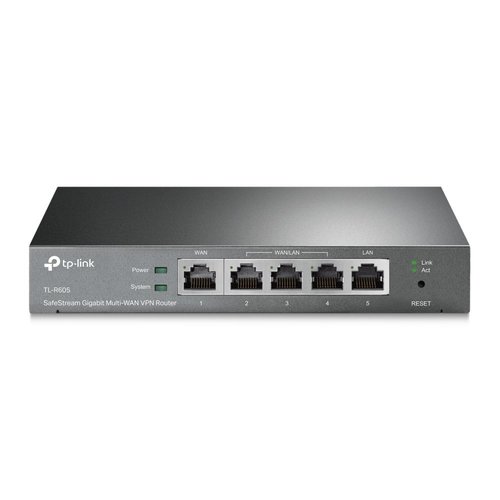 TP-Link TP-LINK TL-R605 bedrade router 10 Gigabit Ethernet, 100 Gigabit Ethernet Zwart