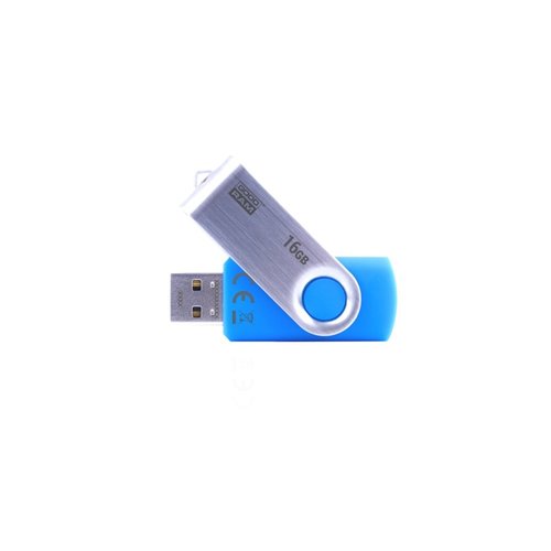 Goodram UTS2 USB flash drive 16 GB USB Type-A 2.0 Blauw, Zilver Goodram UTS2 USB flash drive 16 GB USB Type-A 2.0 Blauw, Zilver
