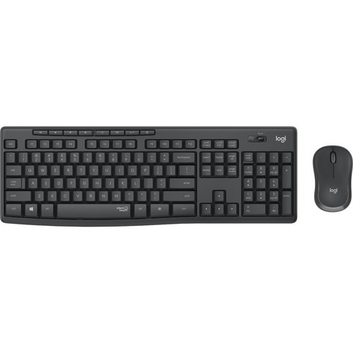 Logitech MK295 Silent Wireless Combo Keyboard Black AZERTY-BE