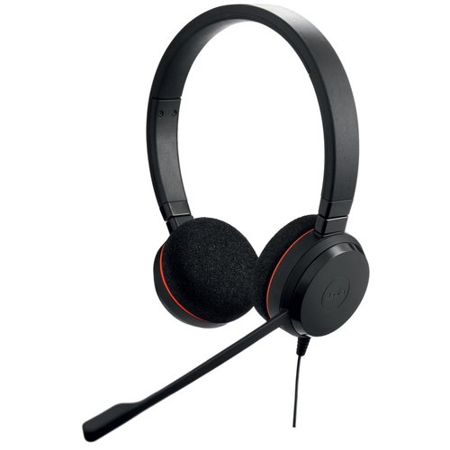 Jabra Evolve 20 MS Stereo Headset Hoofdband USB Type-A Zwart Jabra Evolve 20 MS Stereo Headset Hoofdband USB Type-A Zwart