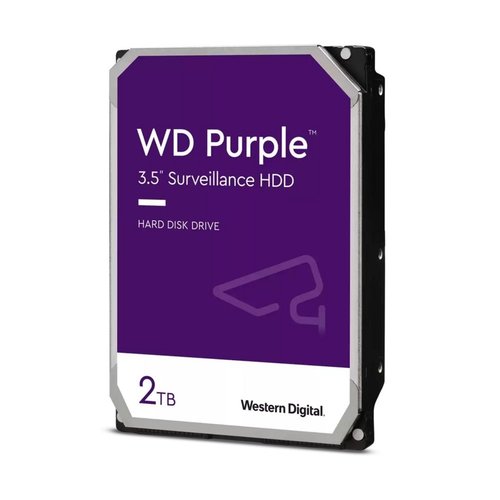 Western Digital WD22PURZ interne harde schijf 3.5" 2000 GB SATA Western Digital WD22PURZ interne harde schijf 3.5" 2000 GB SATA