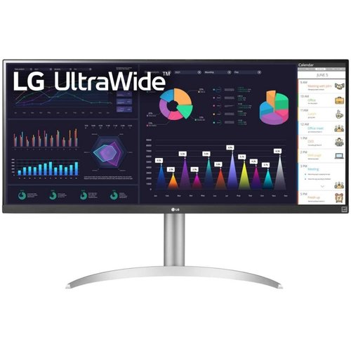 LG 34WQ65X-W computer monitor 86,4 cm (34") 2560 x 1080 Pixels UltraWide Quad HD LCD Grijs LG 34WQ65X-W computer monitor 86,4 cm (34") 2560 x 1080 Pixels UltraWide Quad HD LCD Grijs