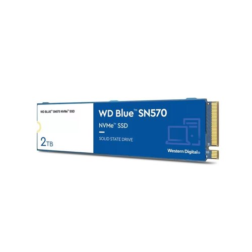 Western Digital WD Blue SN570 M.2 2000 GB PCI Express 3.0 TLC NVMe Western Digital WD Blue SN570 M.2 2000 GB PCI Express 3.0 TLC NVMe