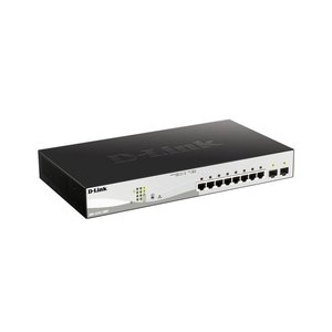 D-LINK D-Link DGS-1210-10MP/E | Managed L2 Switch | 10 Poorten | Gigabit Ethernet (10/100/1000 Mbps) | PoE