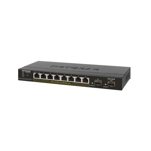 Netgear NETGEAR GS310TP Managed L2 Gigabit Ethernet (10/100/1000) Power over Ethernet (PoE) Zwart