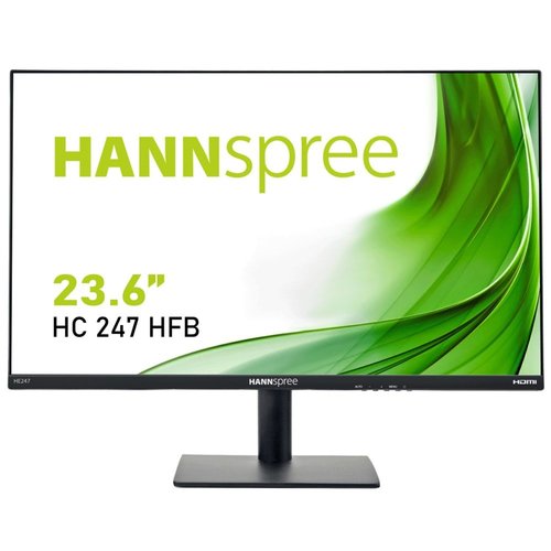 Hannspree HE HE247HFB LED display 59,9 cm (23.6") 1920 x 1080 Pixels Full HD Zwart Hannspree HE HE247HFB LED display 59,9 cm (23.6") 1920 x 1080 Pixels Full HD Zwart
