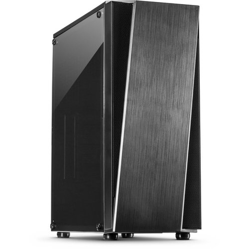 Inter-Tech T-11 Televen Tower Zwart Inter-Tech T-11 Televen Tower Zwart