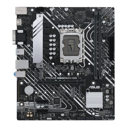 Asus ASUS PRIME B660M-K D4 Intel B660 LGA 1700 micro ATX