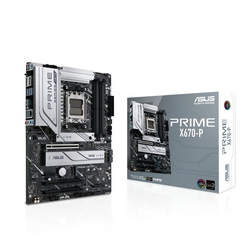 Asus ASUS PRIME X670-P AMD X670 Socket AM5 ATX Asus ASUS PRIME X670-P AMD X670 Socket AM5 ATX