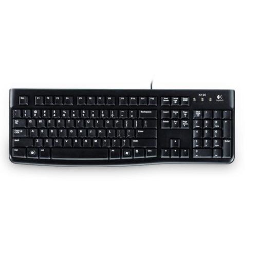 Logitech Keyboard K120 for Business toetsenbord USB QWERTZ Duits Zwart