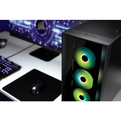 Corsair iCUE 4000X RGB Midi Tower Zwart