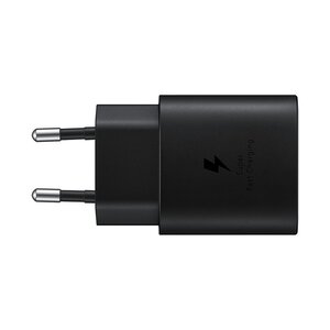 Samsung EP-TA800 | USB-C Oplader voor Mobiele Apparaten 25W | Zwart Samsung EP-TA800 | USB-C Oplader voor Mobiele Apparaten 25W | Zwart