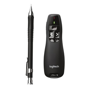 Logitech R400 Draadloze presenter RF Zwart