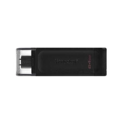 Kingston Technology DataTraveler 70 USB flash drive 64 GB USB Type-C 3.2 Gen 1 (3.1 Gen 1) Zwart