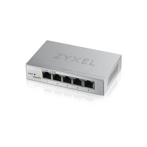 ZyXEL Zyxel GS1200-5 | Managed Switch | 5 Poorten | Gigabit Ethernet (10/100/1000 Mbps) | Zilver ZyXEL Zyxel GS1200-5 | Managed Switch | 5 Poorten | Gigabit Ethernet (10/100/1000 Mbps) | Zilver