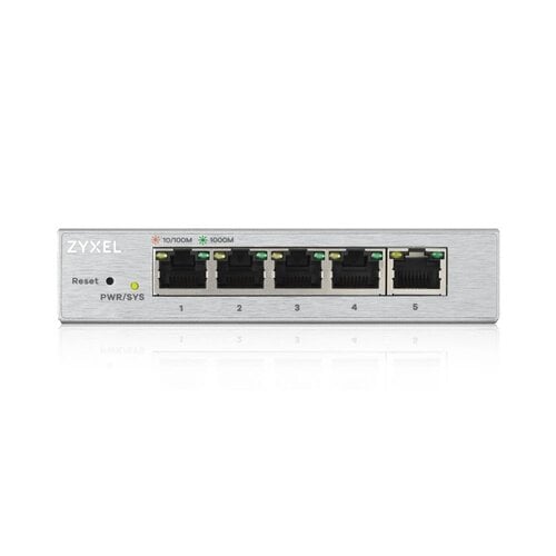 ZyXEL Zyxel GS1200-5 Managed Gigabit Ethernet (10/100/1000) Zilver