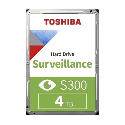 Toshiba HDD Ext. S300 Surveillance 3.5inch 4TB SATA III Toshiba HDD Ext. S300 Surveillance 3.5inch 4TB SATA III