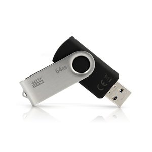 Goodram UTS3 | 64GB USB-A 3.2 Flash Drive | Zwart
