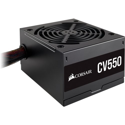 Corsair CV550 power supply unit 550 W 20+4 pin ATX ATX Zwart Corsair CV550 power supply unit 550 W 20+4 pin ATX ATX Zwart