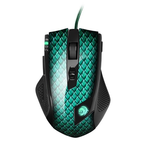 Sharkoon Drakonia muis Rechtshandig USB Type-A Laser 5000 DPI Sharkoon Drakonia muis Rechtshandig USB Type-A Laser 5000 DPI