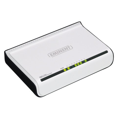 Eminent EM4442 netwerk-switch Gigabit Ethernet (10/100/1000) Zwart Eminent EM4442 netwerk-switch Gigabit Ethernet (10/100/1000) Zwart