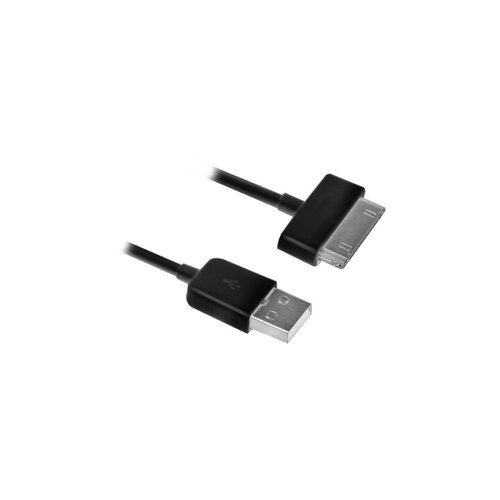 Ewent EW9907 mobiele telefoonkabel Zwart 1 m USB A Samsung 30-pin Ewent EW9907 mobiele telefoonkabel Zwart 1 m USB A Samsung 30-pin