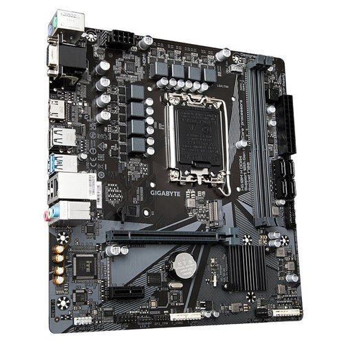 Gigabyte H610M H DDR4 moederbord Intel H610 Express LGA 1700 micro ATX Gigabyte H610M H DDR4 moederbord Intel H610 Express LGA 1700 micro ATX