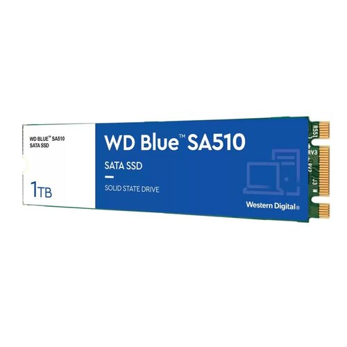 Western Digital Blue SA510 | 1TB SATA SSD | M.2 | 560MB/s Lezen | 520MB/s Schrijven Western Digital Blue SA510 | 1TB SATA SSD | M.2 | 560MB/s Lezen | 520MB/s Schrijven