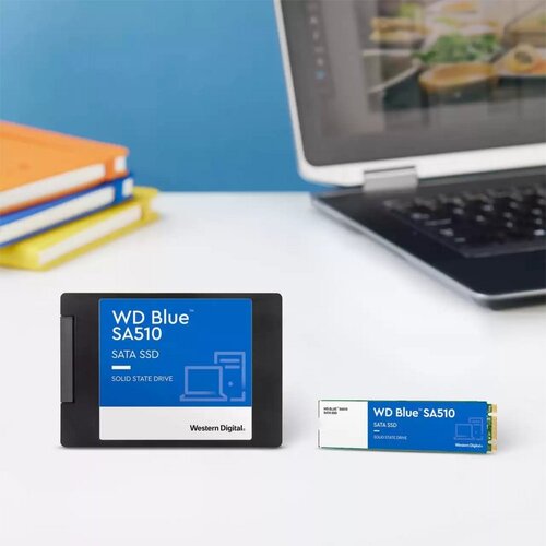 Western Digital Blue SA510 | 1TB SATA SSD | M.2 | 560MB/s Lezen | 520MB/s Schrijven Western Digital Blue SA510 | 1TB SATA SSD | M.2 | 560MB/s Lezen | 520MB/s Schrijven