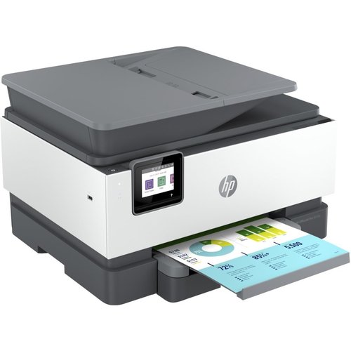 Hewlett Packard HP OfficeJet Pro HP 9010e All-in-One-printer, Kleur, Printer voor Kleine kantoren, Printen, kopiëren, scannen, faxen, HP+; Geschikt voor HP Instant In
