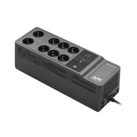 Back-UPS BE850G2-GR | 850 VA | 8 Schuko Stopcontacten (6 op Accu) | USB Type-A & C | AVR Spanningstabilisatie | Bescherming tegen Stroomstoringen