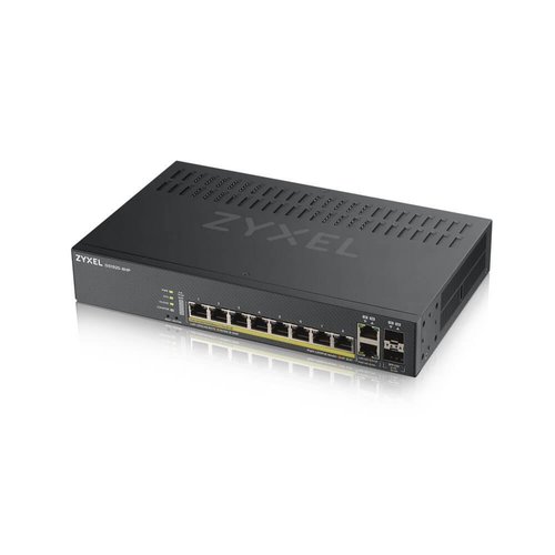 ZyXEL Zyxel GS1920-8HPV2 Managed Gigabit Ethernet (10/100/1000) Power over Ethernet (PoE) Zwart