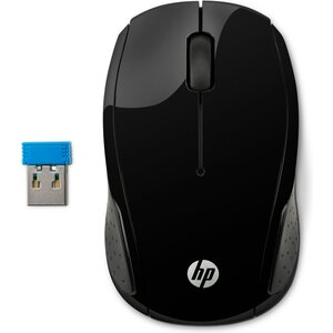 Hewlett Packard HP 200 | Draadloze Muis | Links- en Rechtshandig | RF | 1000 DPI | Zwart