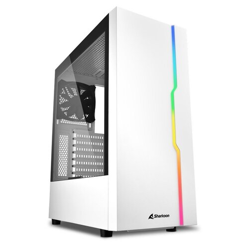 Sharkoon RGB Slider Midi Tower Wit Sharkoon RGB Slider Midi Tower Wit
